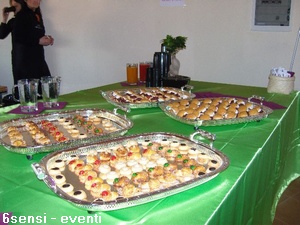 Catering durante meeting  di biologia